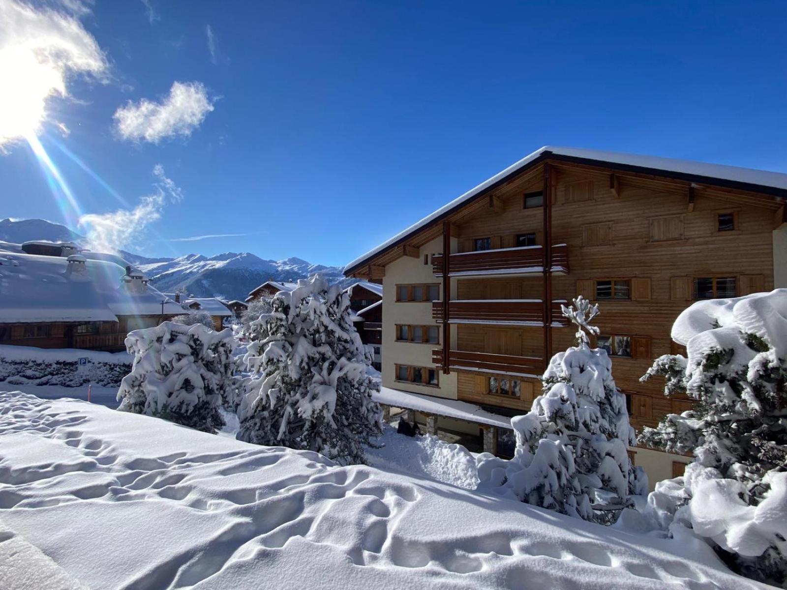Ambassador 003 Apartment Verbier Bagian luar foto